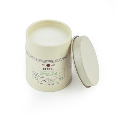 Green Tea Small Candle Tin 100g (3.5oz)