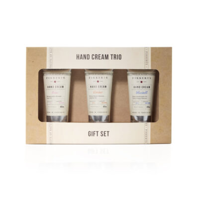 Luxury Hand Cream Gift Set Trio (3 x 40ml) – Rose, Amber & Bluebell